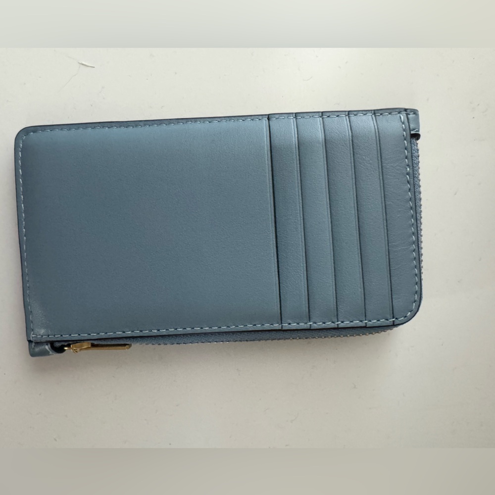 Coach New York zip card case